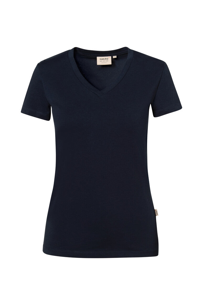 NO. 172 HAKRO DAMEN V-SHIRT STRETCH GR. XS - 3XL