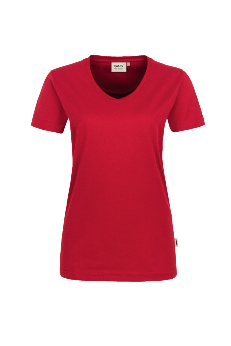 NO. 181  HAKRO DAMEN V-SHIRT MIKRALINAR® Gr. XS - 6XL
