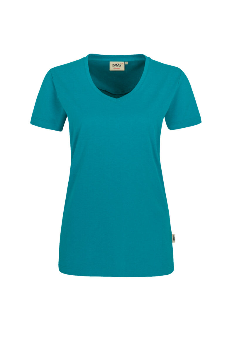 NO. 181  HAKRO DAMEN V-SHIRT MIKRALINAR® Gr. XS - 6XL