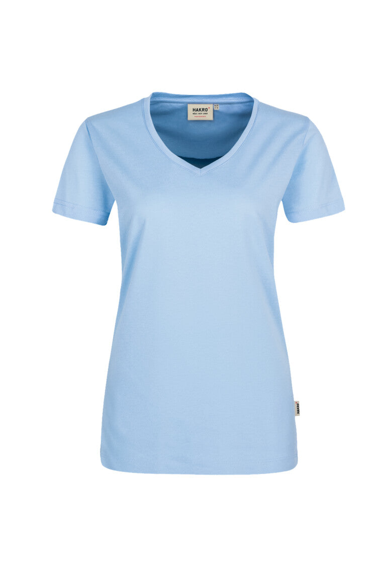 NO. 181  HAKRO DAMEN V-SHIRT MIKRALINAR® Gr. XS - 6XL