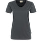 NO. 181  HAKRO DAMEN V-SHIRT MIKRALINAR® Gr. XS - 6XL