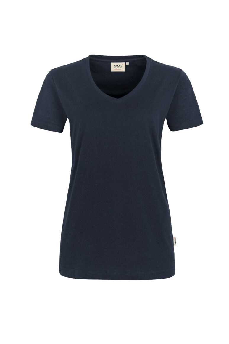 NO. 181  HAKRO DAMEN V-SHIRT MIKRALINAR® Gr. XS - 6XL