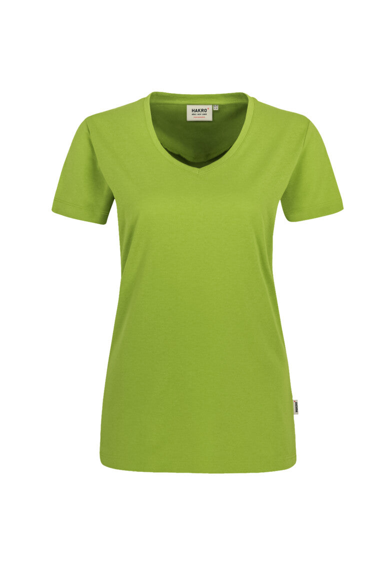 NO. 181  HAKRO DAMEN V-SHIRT MIKRALINAR® Gr. XS - 6XL