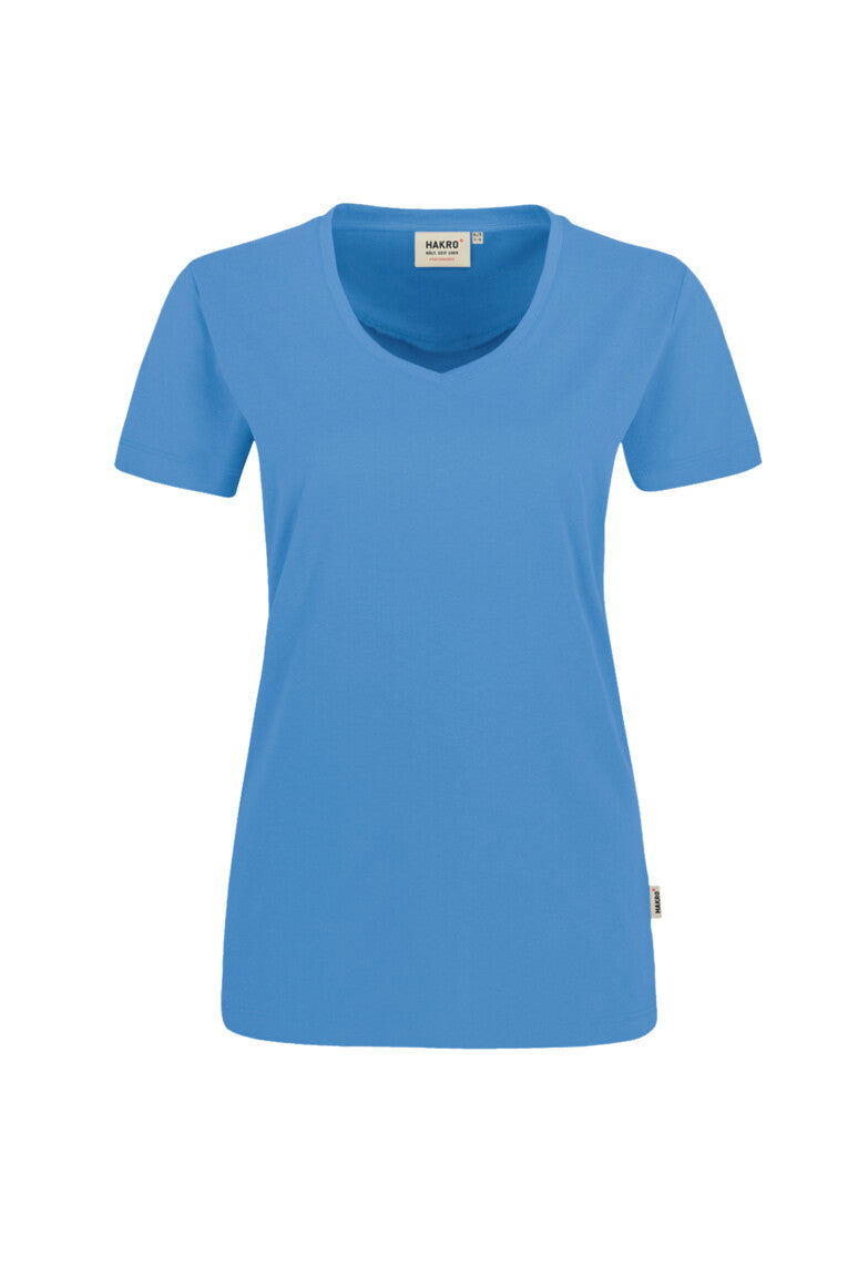 NO. 181  HAKRO DAMEN V-SHIRT MIKRALINAR® Gr. XS - 6XL