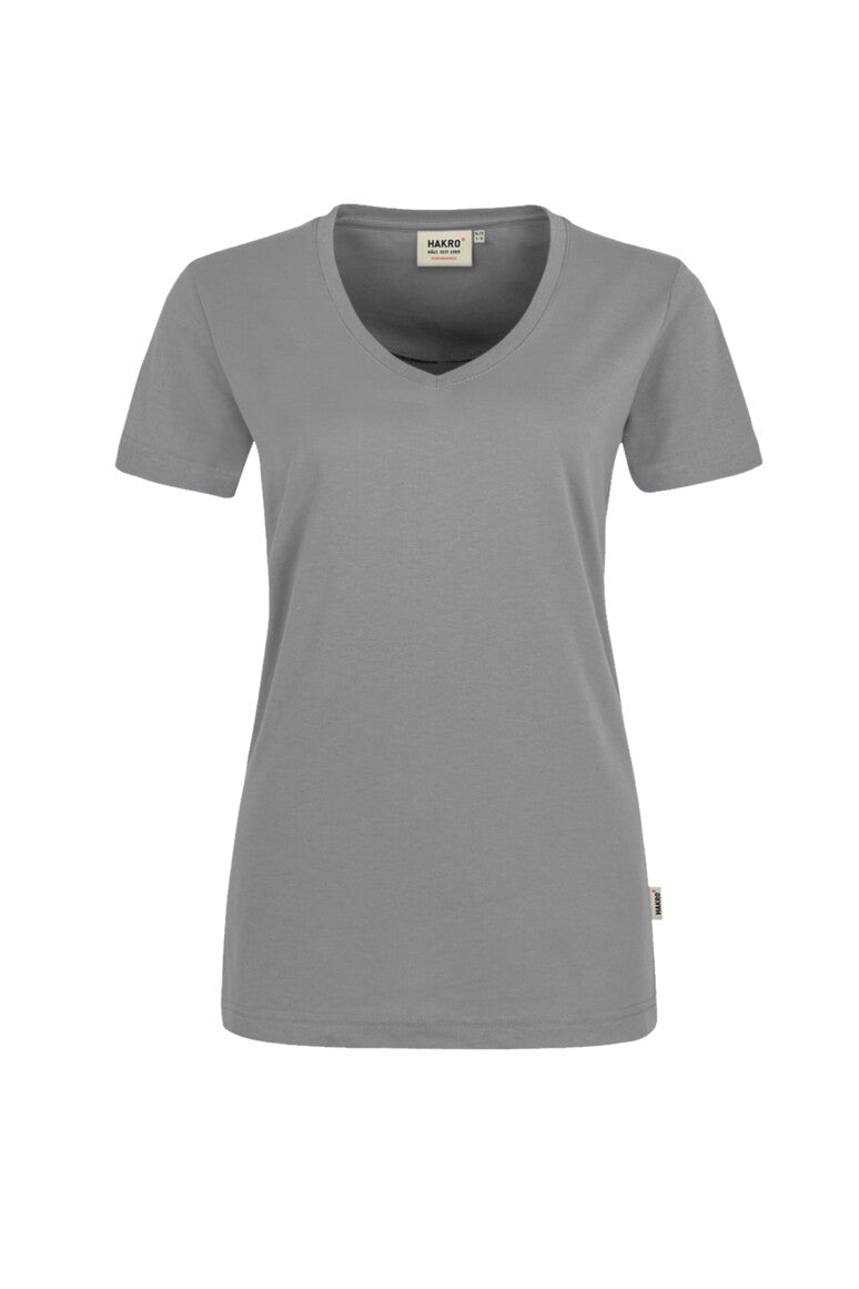 NO. 181  HAKRO DAMEN V-SHIRT MIKRALINAR® Gr. XS - 6XL