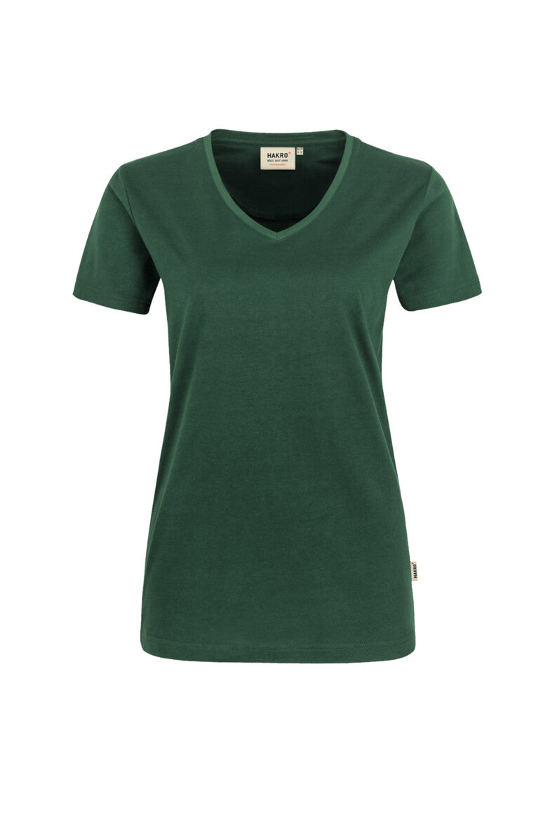 NO. 181  HAKRO DAMEN V-SHIRT MIKRALINAR® Gr. XS - 6XL