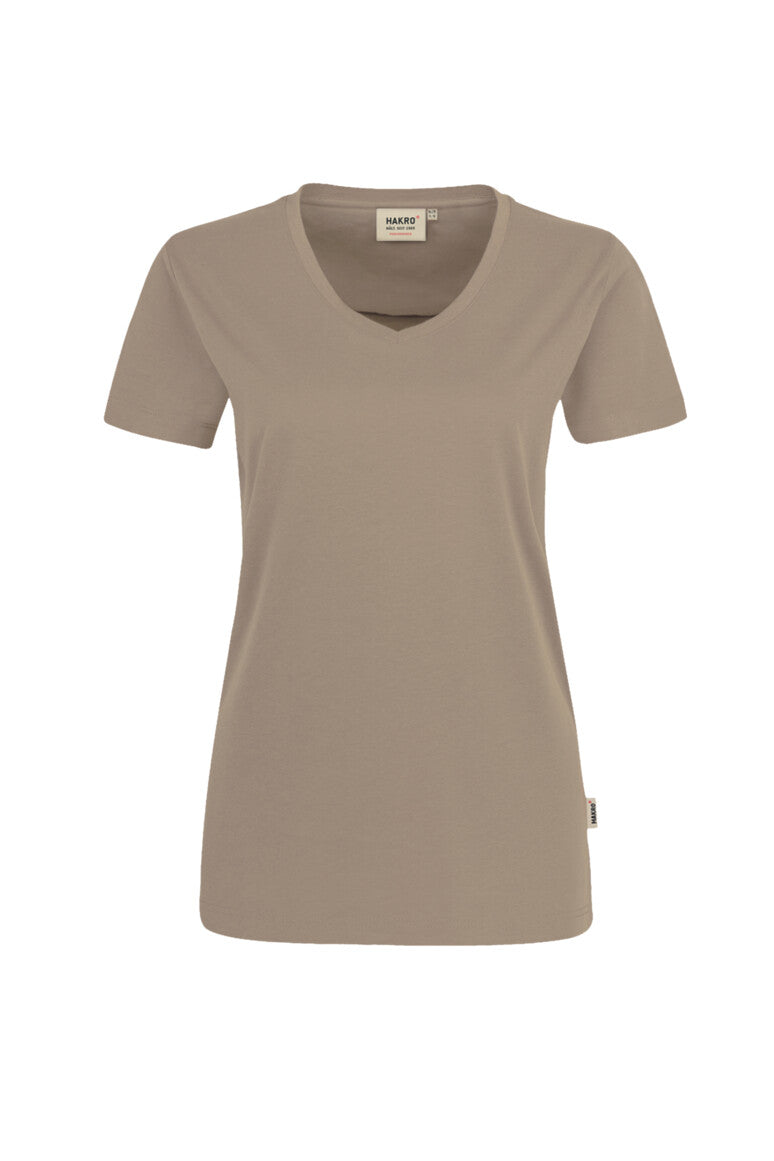 NO. 181  HAKRO DAMEN V-SHIRT MIKRALINAR® Gr. XS - 6XL