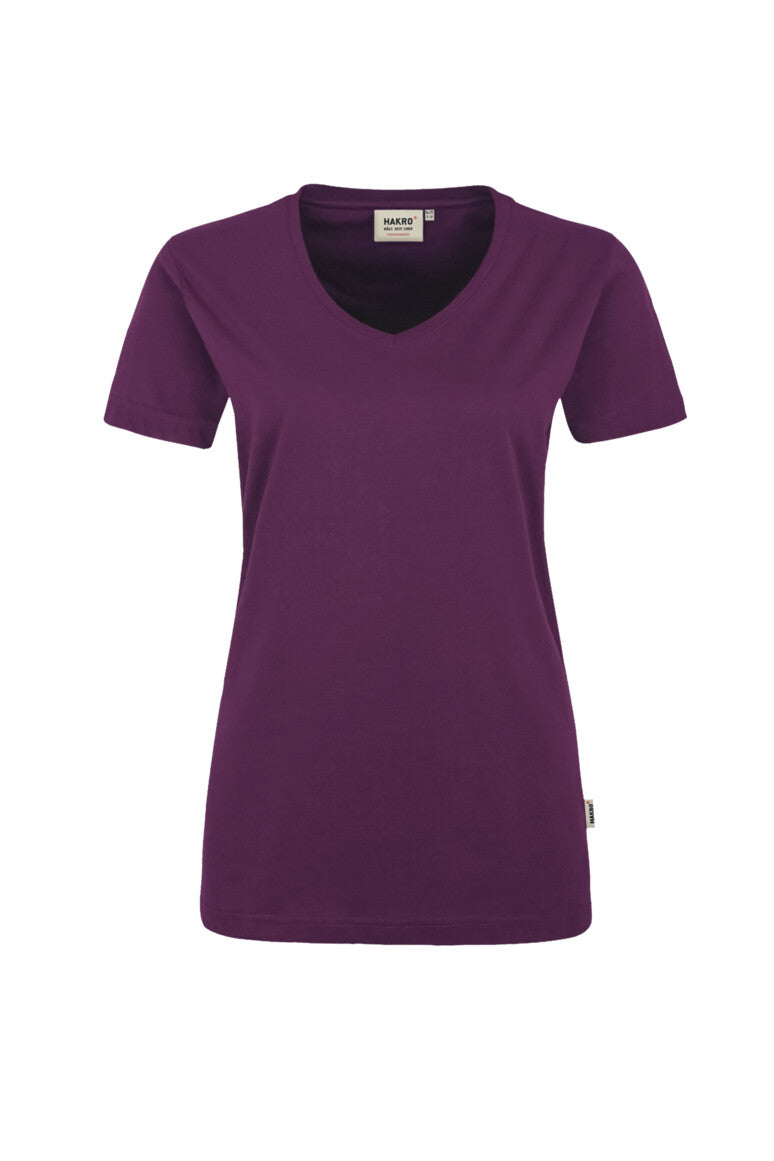 NO. 181  HAKRO DAMEN V-SHIRT MIKRALINAR® Gr. XS - 6XL