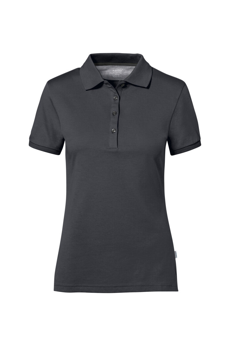 NO. 214  HAKRO COTTON TEC® DAMEN POLOSHIRT Gr. XS - 3XL