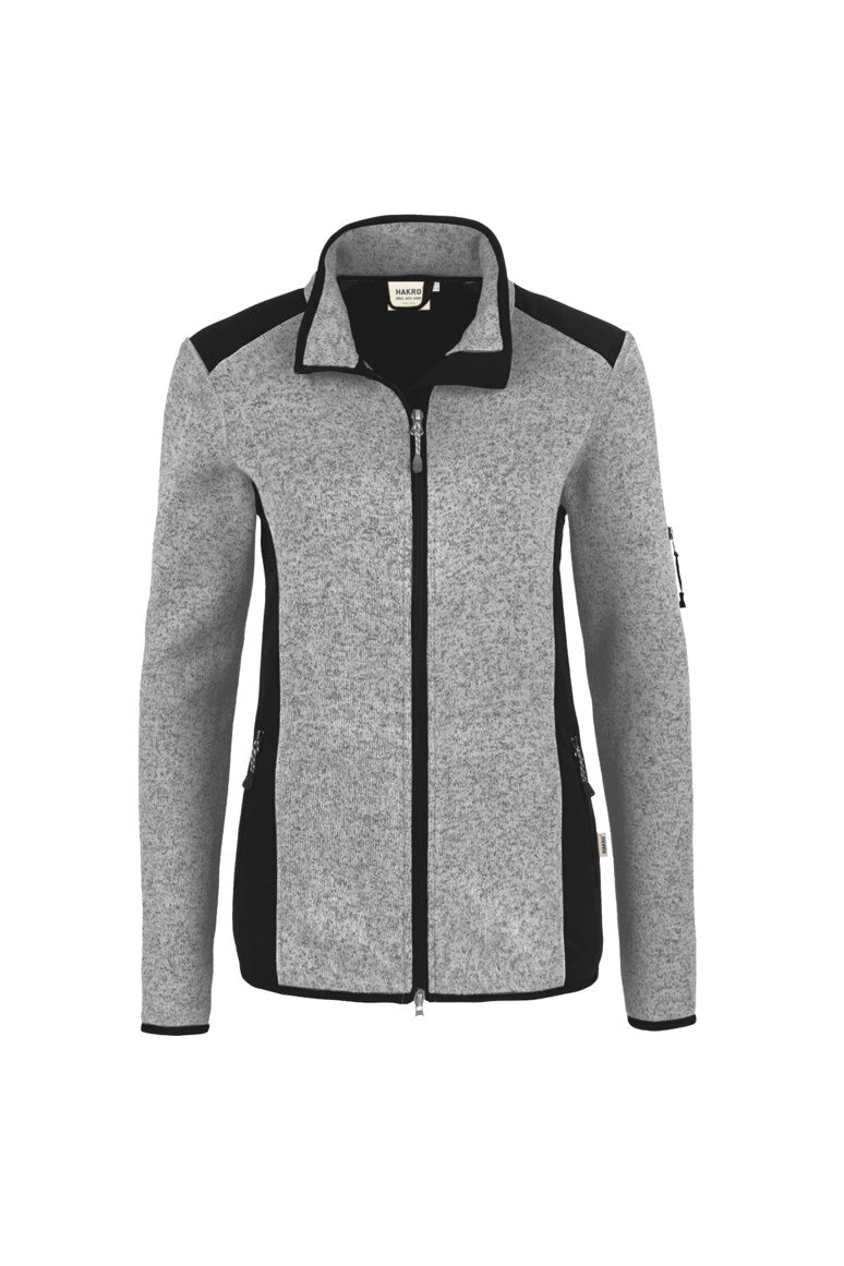 NO. 236  HAKRO DAMEN STRICKFLEECEJACKE CHURCHILL Gr. XS - 3XL