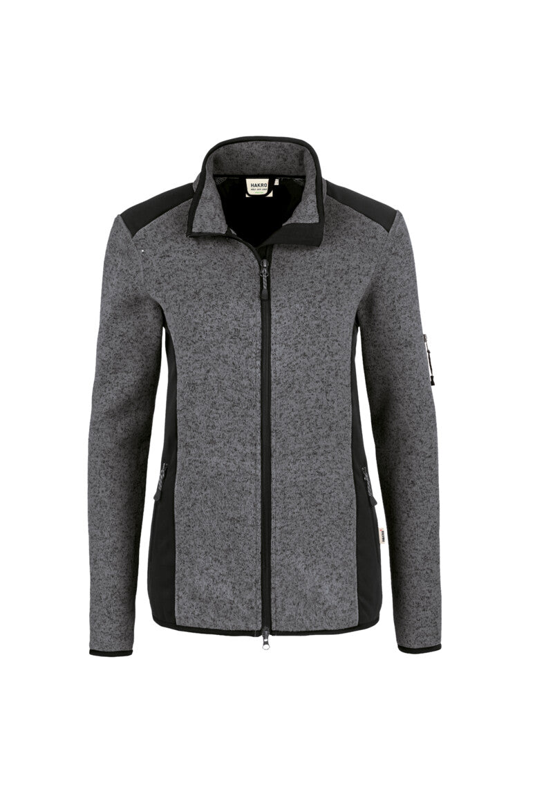 NO. 236  HAKRO DAMEN STRICKFLEECEJACKE CHURCHILL Gr. XS - 3XL