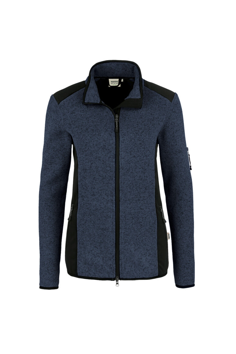 NO. 236  HAKRO DAMEN STRICKFLEECEJACKE CHURCHILL Gr. XS - 3XL