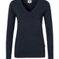 NO. 134 HAKRO DAMEN V-PULLOVER MERINO-WOOL Gr. XS - 3XL