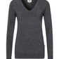 NO. 134 HAKRO DAMEN V-PULLOVER MERINO-WOOL Gr. XS - 3XL