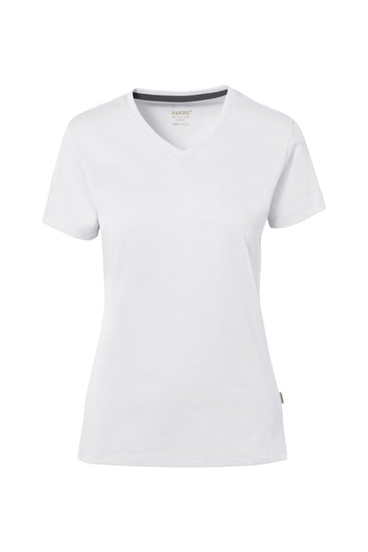 NO. 169  HAKRO COTTON TEC® DAMEN V-SHIRT Gr. XS - 3XL