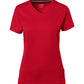NO. 169  HAKRO COTTON TEC® DAMEN V-SHIRT Gr. XS - 3XL