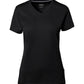 NO. 169  HAKRO COTTON TEC® DAMEN V-SHIRT Gr. XS - 3XL