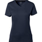 NO. 169  HAKRO COTTON TEC® DAMEN V-SHIRT Gr. XS - 3XL