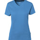 NO. 169  HAKRO COTTON TEC® DAMEN V-SHIRT Gr. XS - 3XL