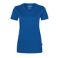 NO. 187  HAKRO DAMEN V-SHIRT COOLMAX® Gr. XS - 3XL