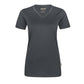 NO. 187  HAKRO DAMEN V-SHIRT COOLMAX® Gr. XS - 3XL