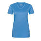 NO. 187  HAKRO DAMEN V-SHIRT COOLMAX® Gr. XS - 3XL