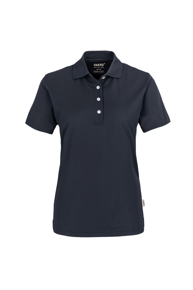 NO. 206  HAKRO DAMEN POLOSHIRT COOLMAX® Gr. XS - 3XL