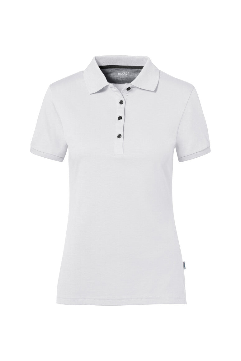 NO. 214  HAKRO COTTON TEC® DAMEN POLOSHIRT Gr. XS - 3XL