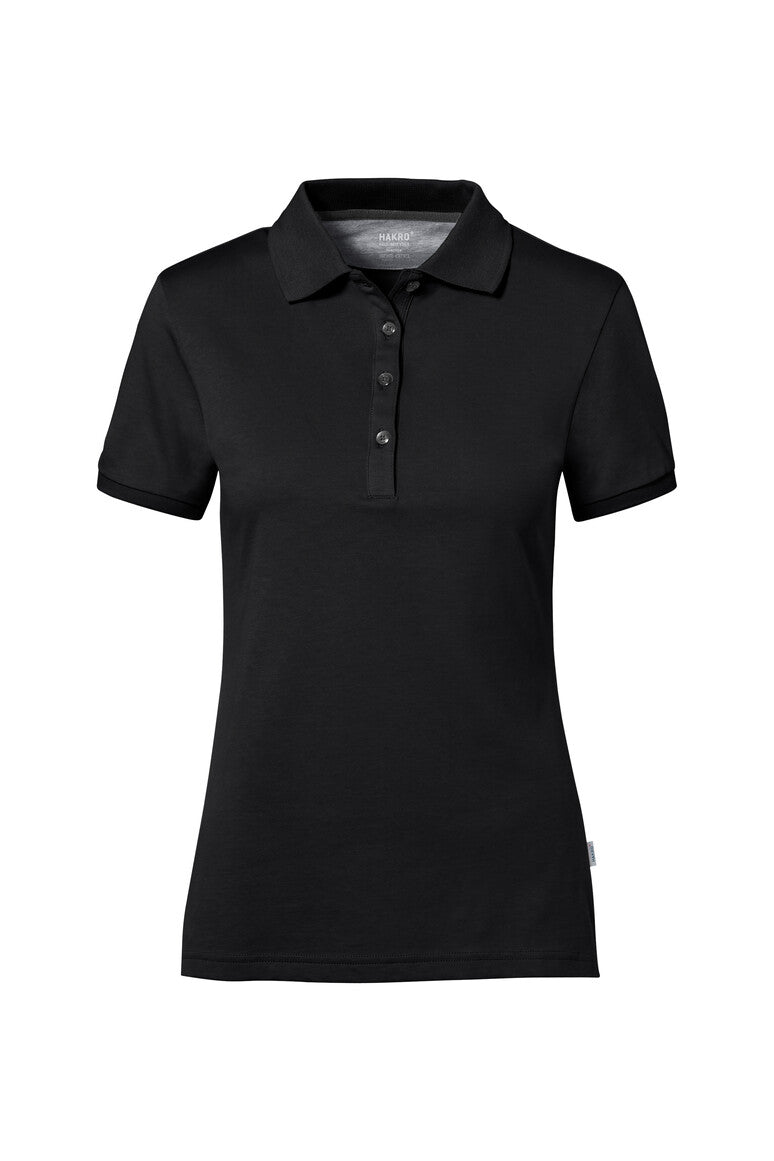 NO. 214  HAKRO COTTON TEC® DAMEN POLOSHIRT Gr. XS - 3XL
