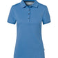 NO. 214  HAKRO COTTON TEC® DAMEN POLOSHIRT Gr. XS - 3XL