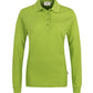 NO. 215  HAKRO DAMEN LONGSLEEVE-POLOSHIRT MIKRALINAR® Gr. XS - 6XL