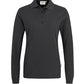 NO. 215  HAKRO DAMEN LONGSLEEVE-POLOSHIRT MIKRALINAR® Gr. XS - 6XL