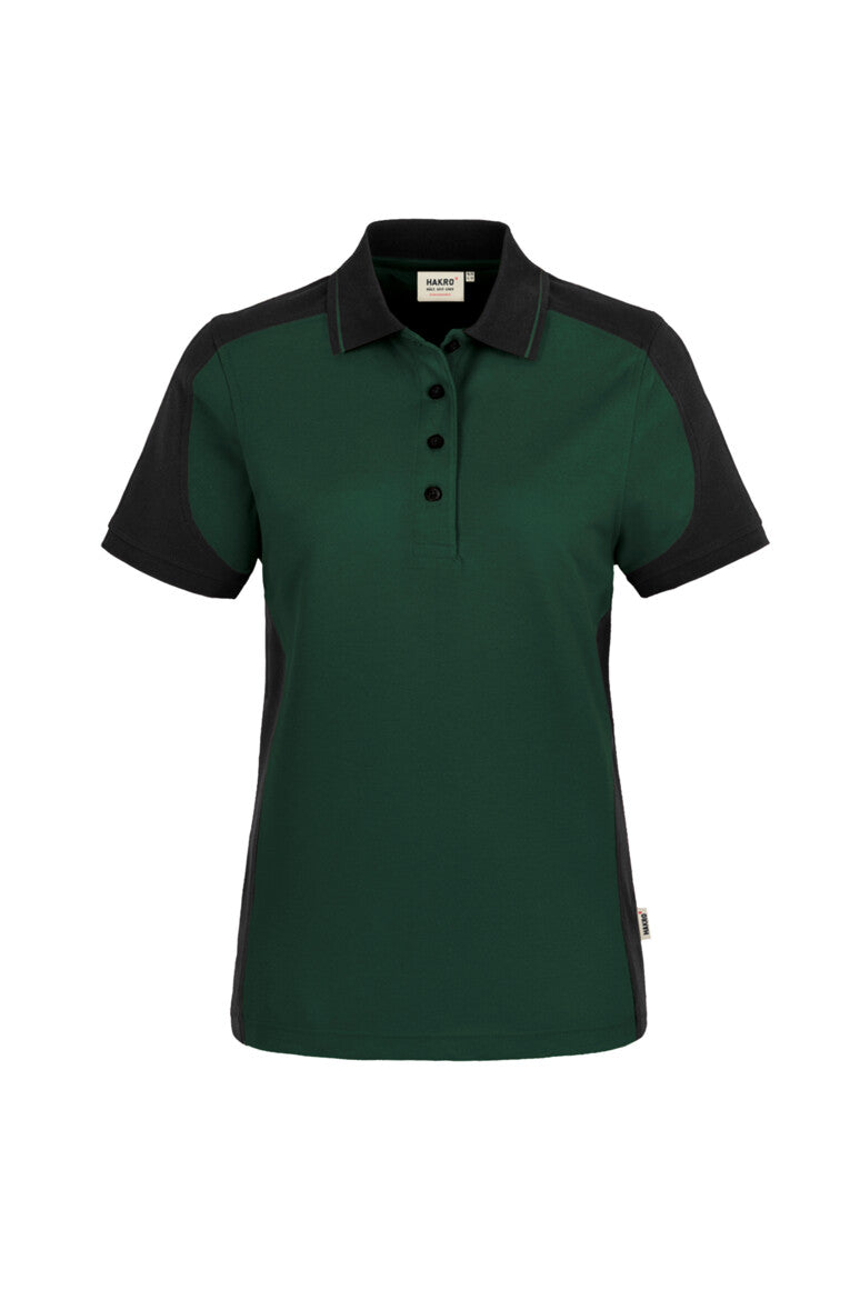 NO. 239  HAKRO DAMEN POLOSHIRT CONTRAST MIKRALINAR® Gr. XS - 6XL