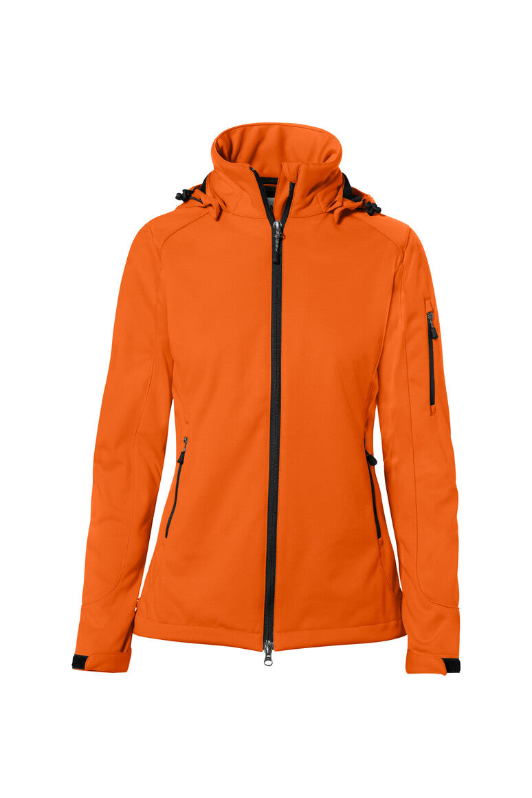 NO. 248  HAKRO DAMEN SOFTSHELLJACKE ALBERTA Gr. XS - 6XL