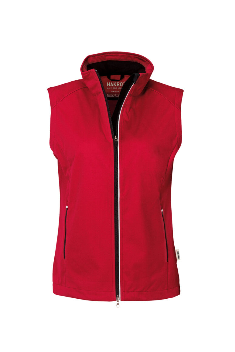 NO. 254 HAKRO DAMEN LIGHT-SOFTSHELLWESTE SARINA Gr. XS - 6XL