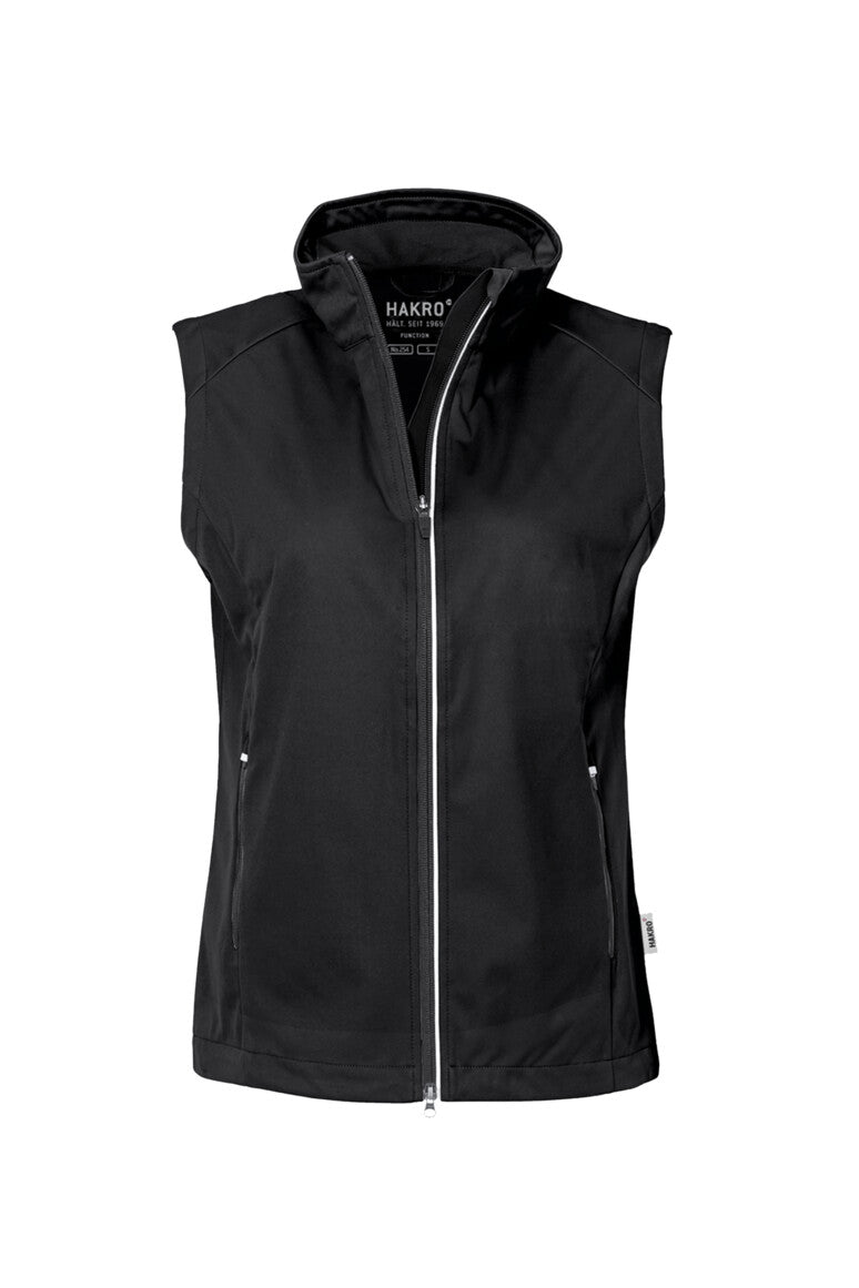 NO. 254 HAKRO DAMEN LIGHT-SOFTSHELLWESTE SARINA Gr. XS - 6XL