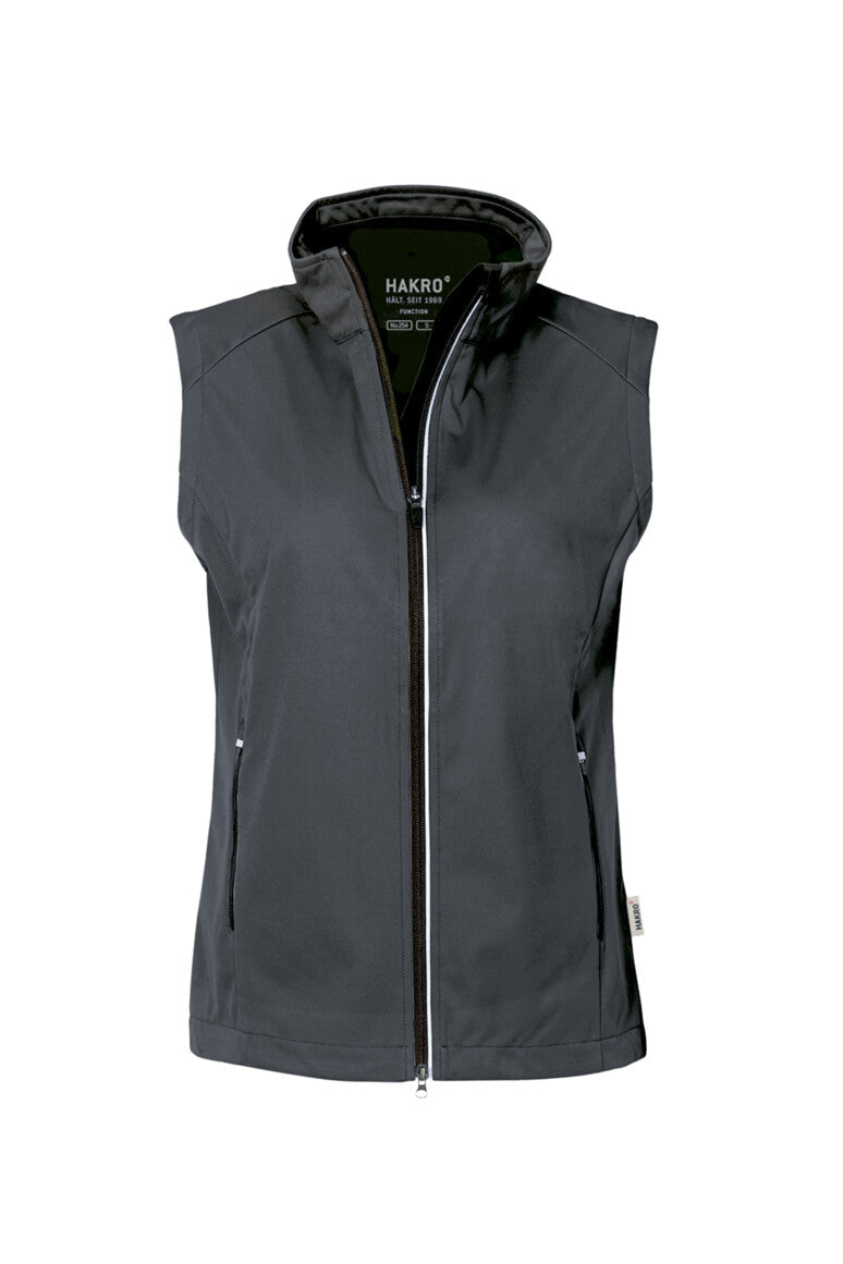 NO. 254 HAKRO DAMEN LIGHT-SOFTSHELLWESTE SARINA Gr. XS - 6XL