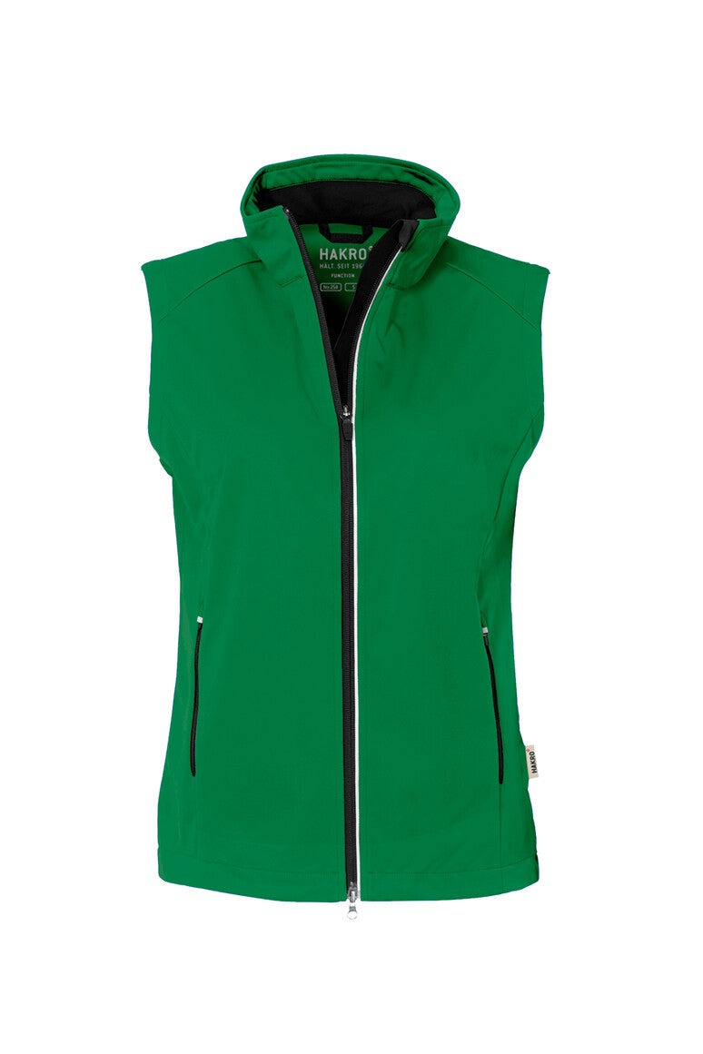 NO. 254 HAKRO DAMEN LIGHT-SOFTSHELLWESTE SARINA Gr. XS - 6XL