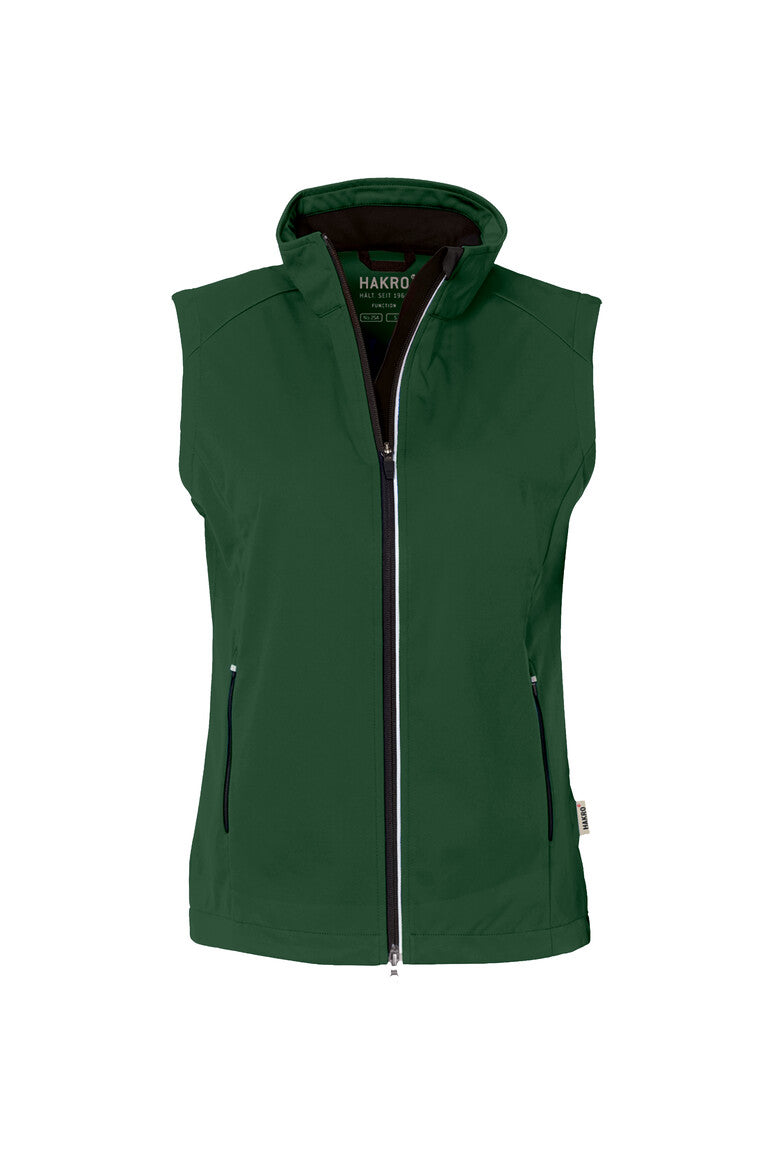 NO. 254 HAKRO DAMEN LIGHT-SOFTSHELLWESTE SARINA Gr. XS - 6XL