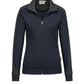 NO. 277  HAKRO DAMEN SWEATJACKE CONTRAST MIKRALINAR® Gr. XS - 6XL
