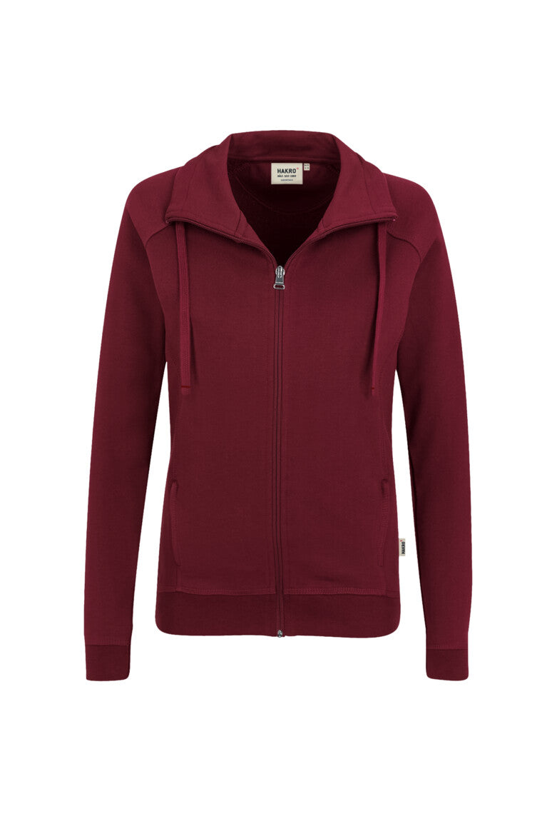 NO. 406 HAKRO DAMEN SWEATJACKE COLLEGE Gr. XS - 3XL