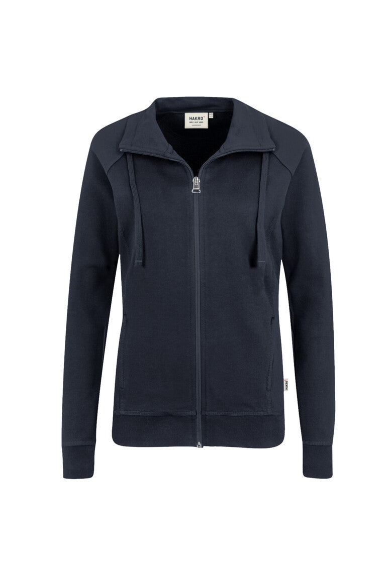 NO. 406 HAKRO DAMEN SWEATJACKE COLLEGE Gr. XS - 3XL