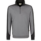 NO. 476  HAKRO UNISEX ZIP-SWEATSHIRT CONTRAST MIKRALINAR® Gr. XS - 6XL