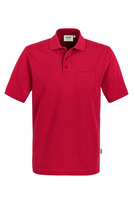 NO. 802  HAKRO HERREN POCKET-POLOSHIRT TOP Gr. XS - 3XL