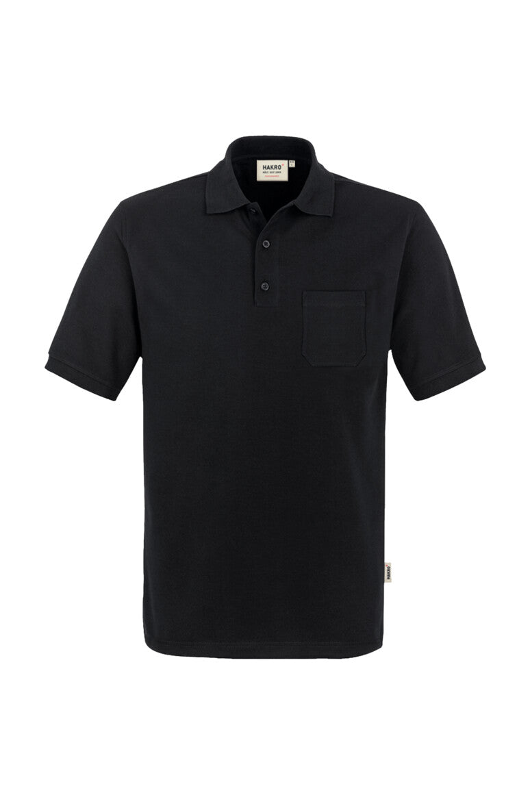 NO. 812  HAKRO HERREN POCKET-POLOSHIRT MIKRALINAR® Gr. XS - XL