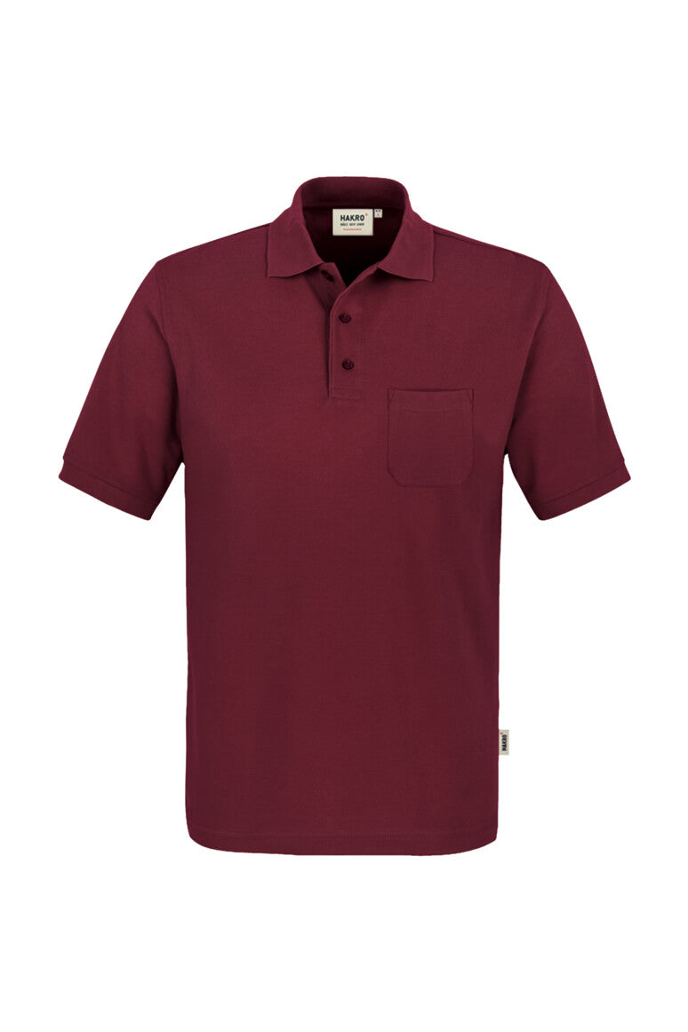 NO. 812  HAKRO HERREN POCKET-POLOSHIRT MIKRALINAR® Gr. 2XL - 6XL