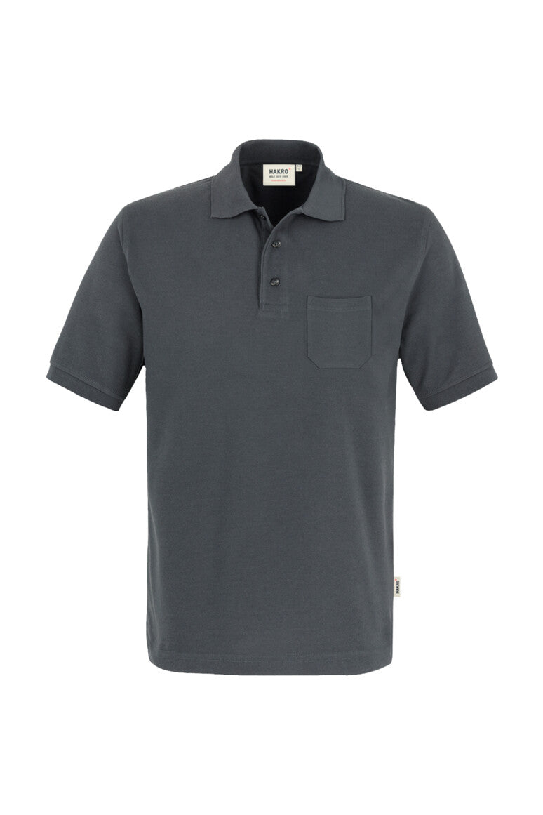 NO. 812  HAKRO HERREN POCKET-POLOSHIRT MIKRALINAR® Gr. 2XL - 6XL