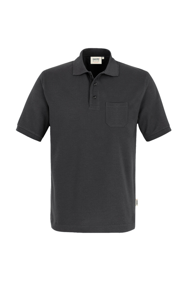 NO. 812  HAKRO HERREN POCKET-POLOSHIRT MIKRALINAR® Gr. XS - XL