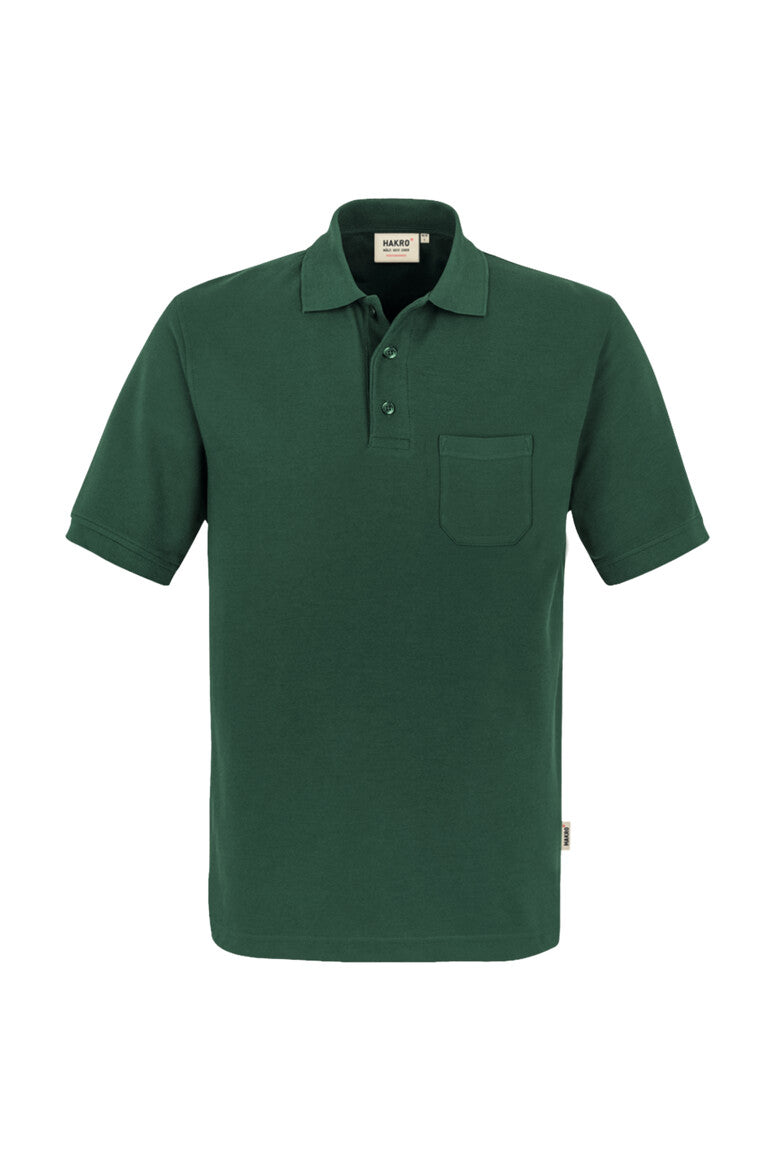 NO. 812  HAKRO HERREN POCKET-POLOSHIRT MIKRALINAR® Gr. XS - XL