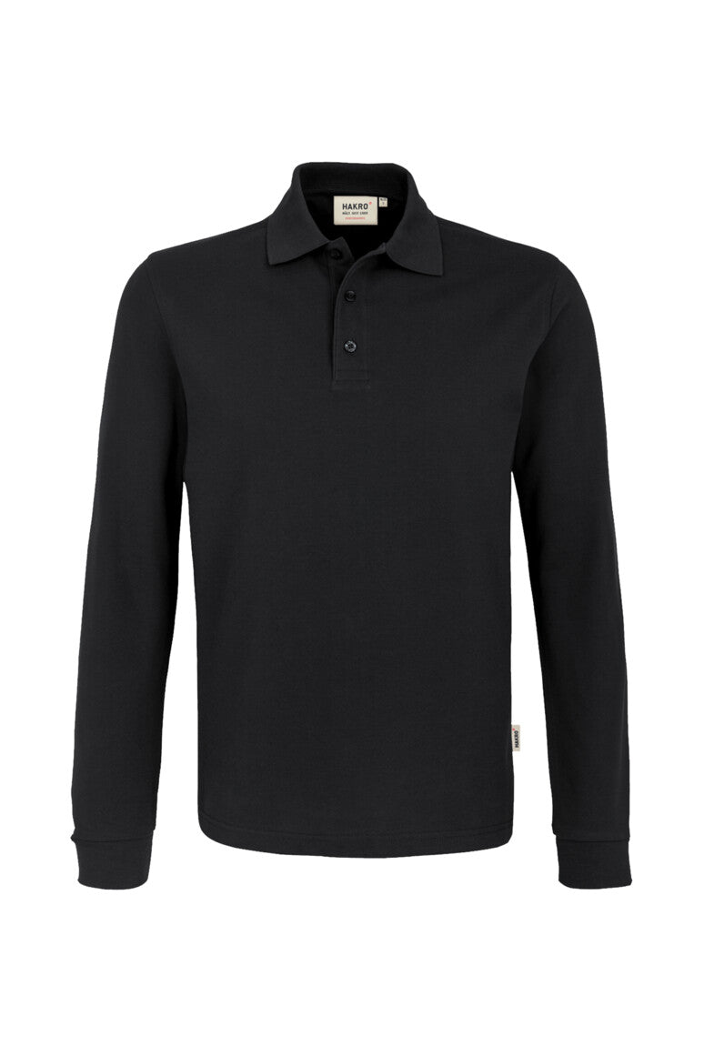 NO. 815  HAKRO HERREN LONGSLEEVE-POLOSHIRT MIKRALINAR® Gr. XS - XL